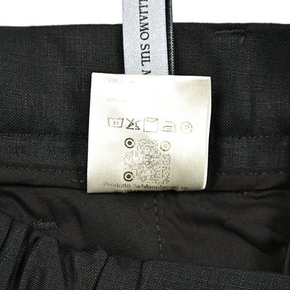 BERWICH "RETRO ELAX" リネン100% ワンタックスラックス｜424693 - 46｜GUARDAROBA MILANO OFFICIAL STORE