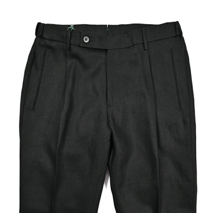 BERWICH "RETRO ELAX" リネン100% ワンタックスラックス｜424693 - 46｜GUARDAROBA MILANO OFFICIAL STORE