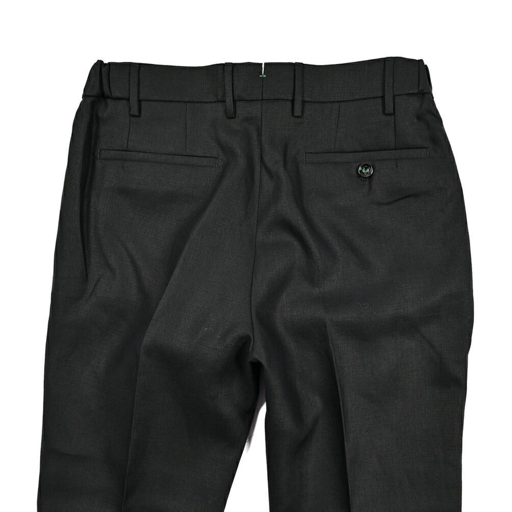BERWICH "RETRO ELAX" リネン100% ワンタックスラックス｜424693 - 46｜GUARDAROBA MILANO OFFICIAL STORE