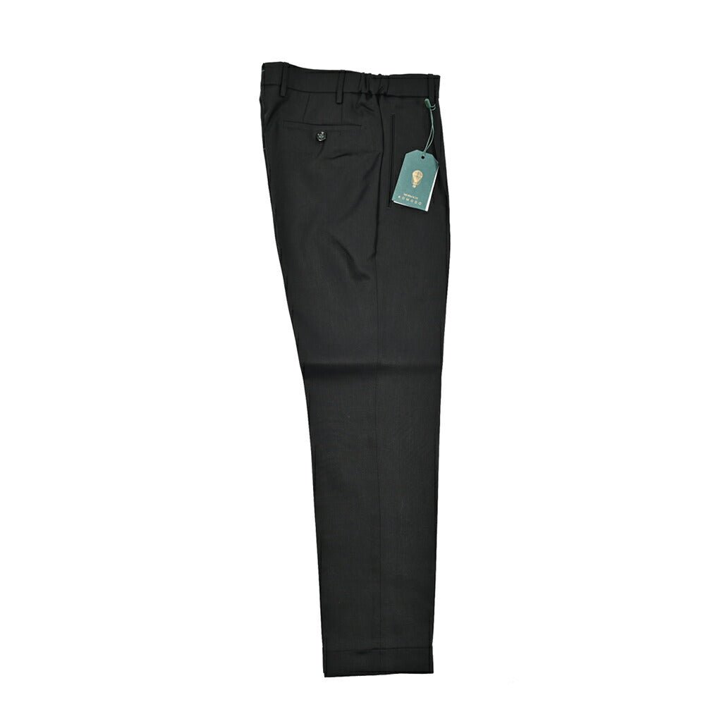 BERWICH "RETRO ELAX" リネン100% ワンタックスラックス｜424693 - 46｜GUARDAROBA MILANO OFFICIAL STORE