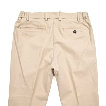 BERWICH “RETRO ELAX” ストレッチコットン ワンタックチノパンツ ベージュ(sand) 46 | GUARDAROBA MILANO OFFICIAL STORE