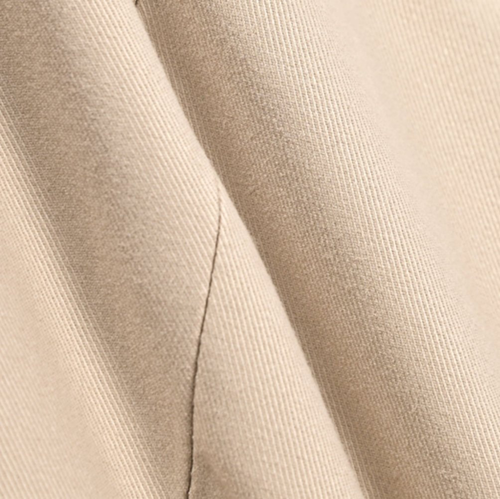 BERWICH “RETRO ELAX” ストレッチコットン ワンタックチノパンツ ベージュ(sand) 46 | GUARDAROBA MILANO OFFICIAL STORE