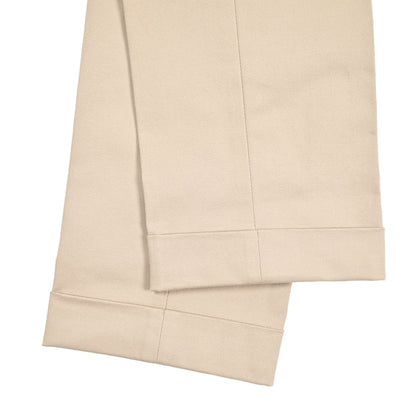 BERWICH “RETRO ELAX” ストレッチコットン ワンタックチノパンツ ベージュ(sand) 46 | GUARDAROBA MILANO OFFICIAL STORE
