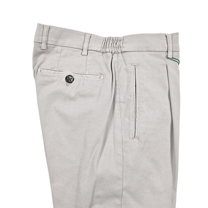 BERWICH "RETRO ELAX GD" リヨセル混コットン ワンタックストレッチパンツ｜425457 - 44｜GUARDAROBA MILANO OFFICIAL STORE
