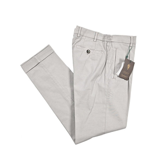 BERWICH "RETRO ELAX GD" リヨセル混コットン ワンタックストレッチパンツ｜425457 - 44｜GUARDAROBA MILANO OFFICIAL STORE