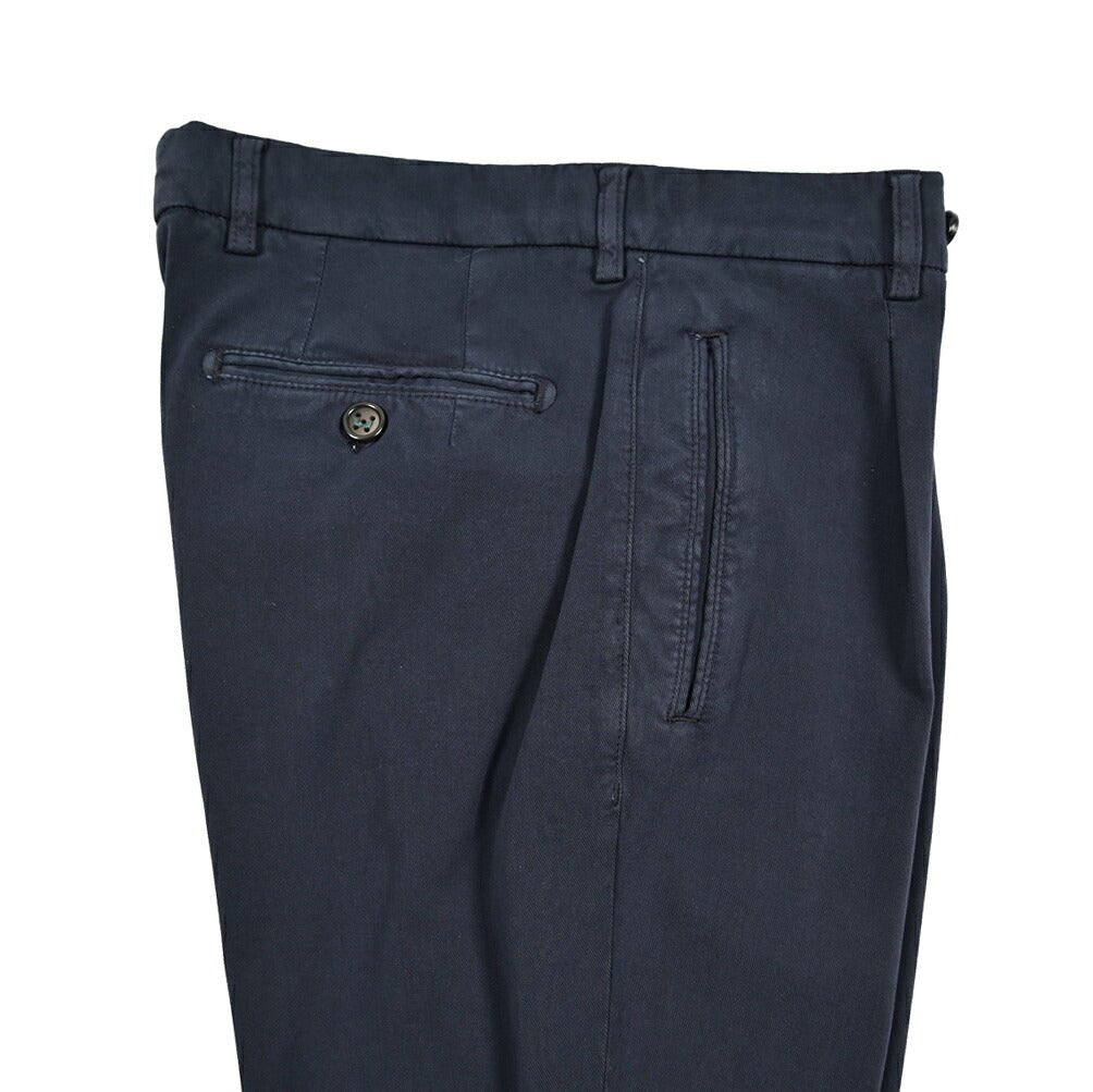 BERWICH "RETRO GD" ストレッチコットン ワンタックチノパンツ｜434046-44｜GUARDAROBA MILANO OFFICIAL STORE