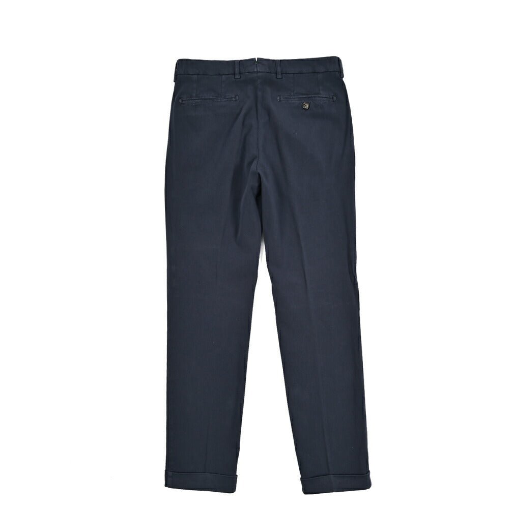 BERWICH "RETRO GD" ストレッチコットン ワンタックチノパンツ｜434046-44｜GUARDAROBA MILANO OFFICIAL STORE