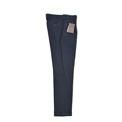 BERWICH "RETRO GD" ストレッチコットン ワンタックチノパンツ｜434046-44｜GUARDAROBA MILANO OFFICIAL STORE