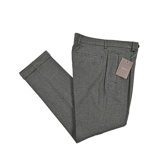 BERWICH “RETRO-GD” ストレッチコットン ワンタックパンツ グレージュ(beige208) 46 | GUARDAROBA MILANO OFFICIAL STORE