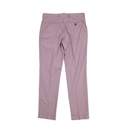 BERWICH “RETRO-GD” リヨセル混コットン ワンタックパンツ パープル(cipolla502) 48 | GUARDAROBA MILANO OFFICIAL STORE