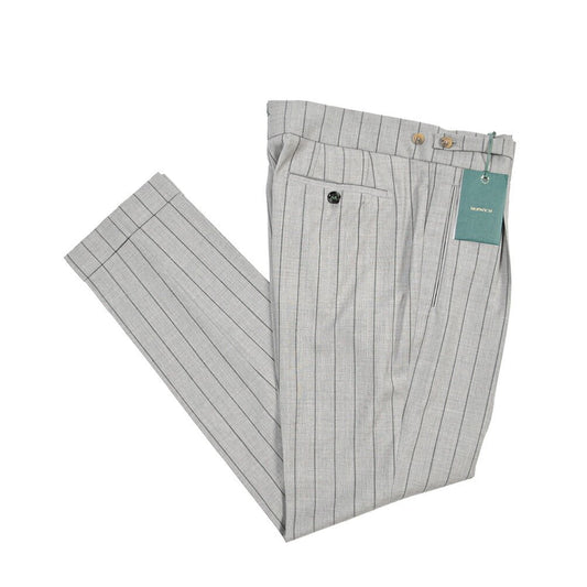 BERWICH “RETRO GURKHA” ヴァージンウール100% グルカパンツ グレー(grey) 48 | GUARDAROBA MILANO OFFICIAL STORE