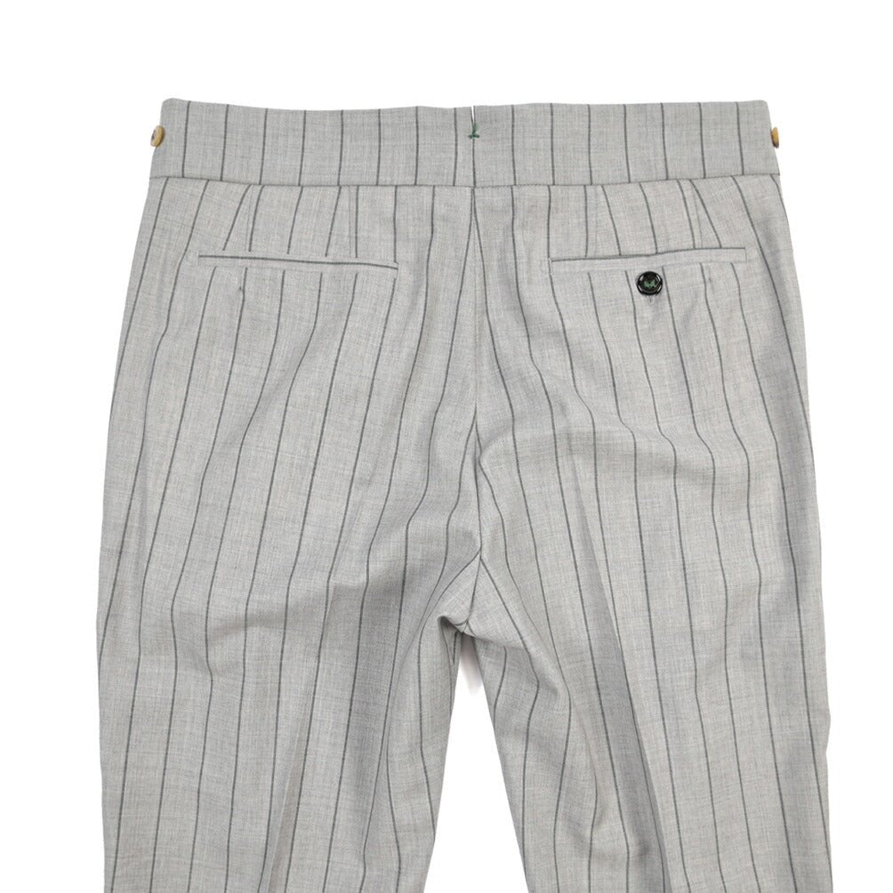 BERWICH “RETRO GURKHA” ヴァージンウール100% グルカパンツ グレー(grey) 48 | GUARDAROBA MILANO OFFICIAL STORE