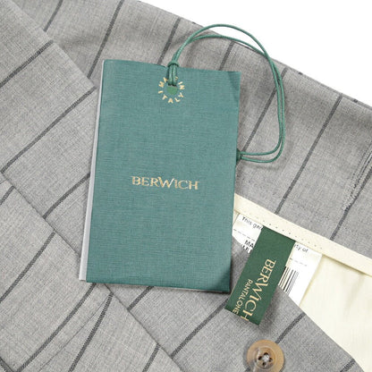 BERWICH “RETRO GURKHA” ヴァージンウール100% グルカパンツ グレー(grey) 48 | GUARDAROBA MILANO OFFICIAL STORE