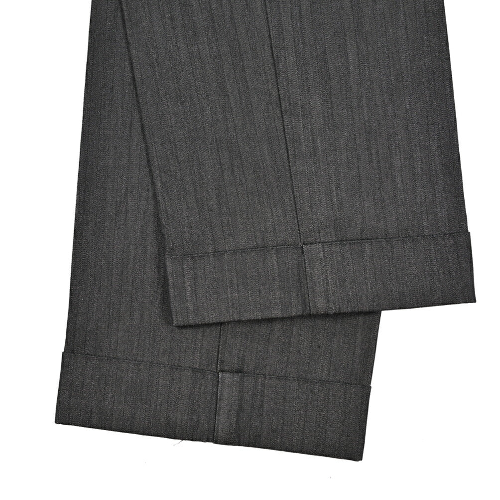 BERWICH "RETRO LONG" コットン100% ライトオンスデニム ワンタックスラックス｜424560 - 46｜GUARDAROBA MILANO OFFICIAL STORE