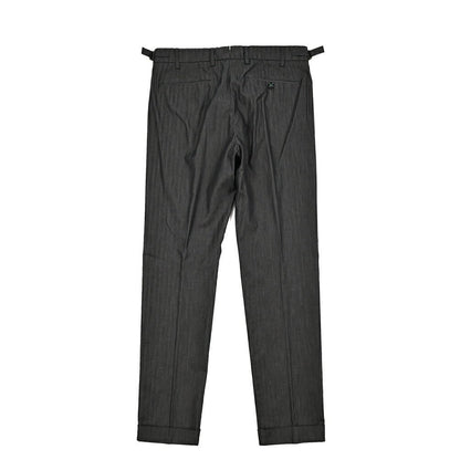 BERWICH "RETRO LONG" コットン100% ライトオンスデニム ワンタックスラックス｜424560 - 46｜GUARDAROBA MILANO OFFICIAL STORE