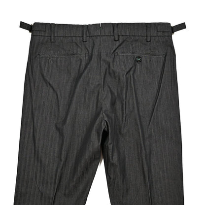 BERWICH "RETRO LONG" コットン100% ライトオンスデニム ワンタックスラックス｜424560 - 46｜GUARDAROBA MILANO OFFICIAL STORE