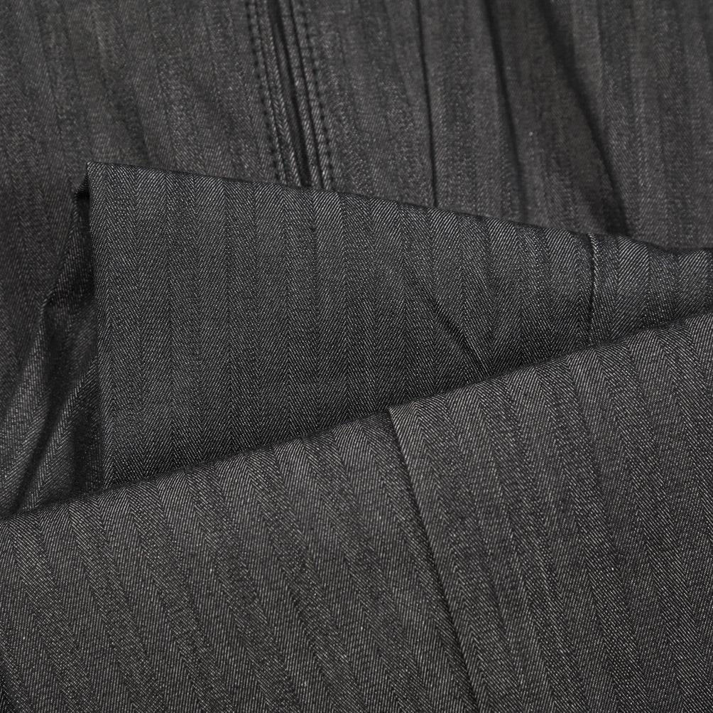 BERWICH "RETRO LONG" コットン100% ライトオンスデニム ワンタックスラックス｜424560 - 46｜GUARDAROBA MILANO OFFICIAL STORE