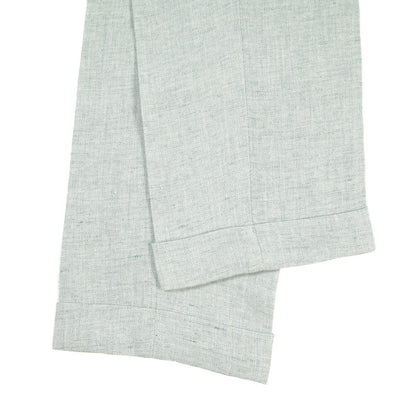 BERWICH “RETRO LONG” リネン100% ワンタックスラックス ライトグリーン(water green) 46 | GUARDAROBA MILANO OFFICIAL STORE