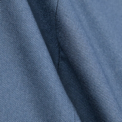 BERWICH “RETRO LONG” ヴァージンウール100% ワンタックスラックス / CANONICO製生地 ブルー(indigo) 54 | GUARDAROBA MILANO OFFICIAL STORE