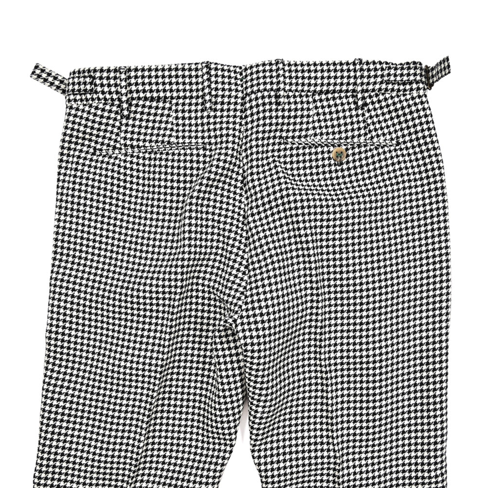BERWICH "RETRO LONG" リネン混コットン ワンタックスラックス｜424456 - 44｜GUARDAROBA MILANO OFFICIAL STORE