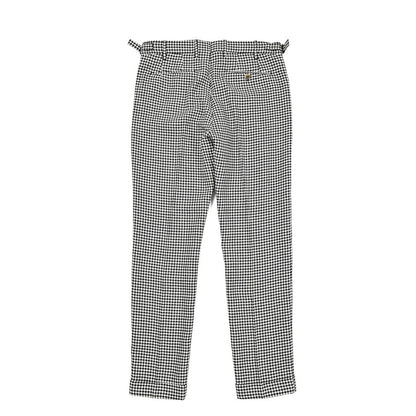 BERWICH "RETRO LONG" リネン混コットン ワンタックスラックス｜424456 - 44｜GUARDAROBA MILANO OFFICIAL STORE