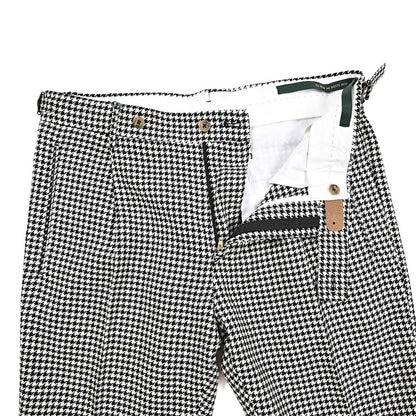 BERWICH "RETRO LONG" リネン混コットン ワンタックスラックス｜424456 - 44｜GUARDAROBA MILANO OFFICIAL STORE