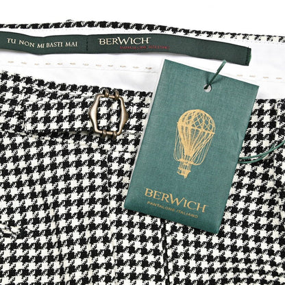 BERWICH "RETRO LONG" リネン混コットン ワンタックスラックス｜424456 - 44｜GUARDAROBA MILANO OFFICIAL STORE
