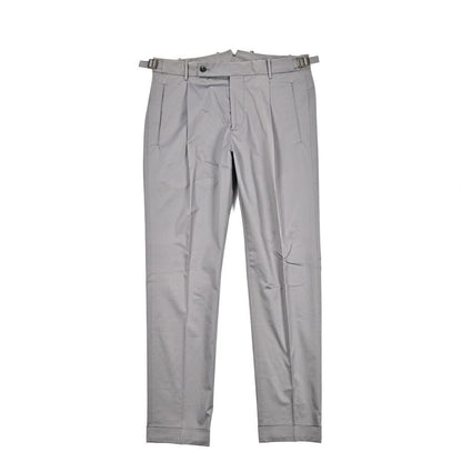 BERWICH "RETRO LONG" ストレッチコットン ワンタックスラックス｜425025 - 46｜GUARDAROBA MILANO OFFICIAL STORE