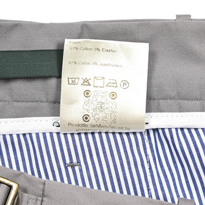 BERWICH "RETRO LONG" ストレッチコットン ワンタックスラックス｜425025 - 46｜GUARDAROBA MILANO OFFICIAL STORE