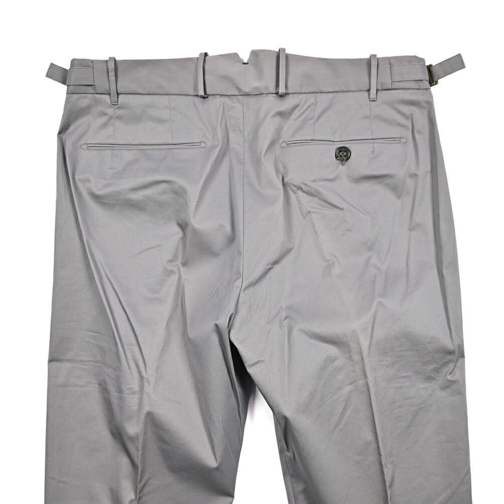 BERWICH "RETRO LONG" ストレッチコットン ワンタックスラックス｜425025 - 46｜GUARDAROBA MILANO OFFICIAL STORE