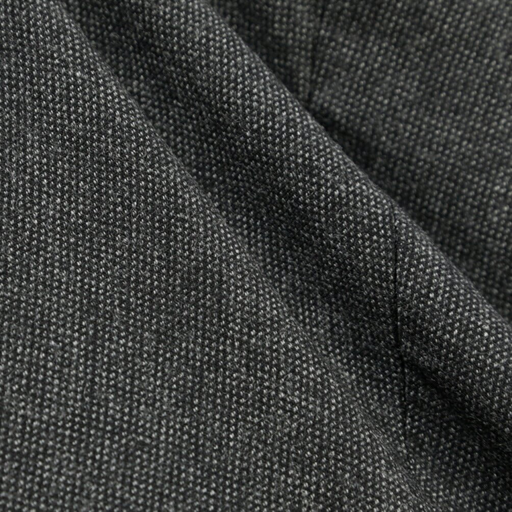 BERWICH “RETRO LONG” ウールサキソニー ワンタックスラックス グレー(dk grey) 46 | GUARDAROBA MILANO OFFICIAL STORE