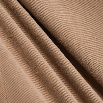 BERWICH “RETRO LONG” ストレッチコットン ワンタックパンツ ブラウン(brown beige) 54 | GUARDAROBA MILANO OFFICIAL STORE