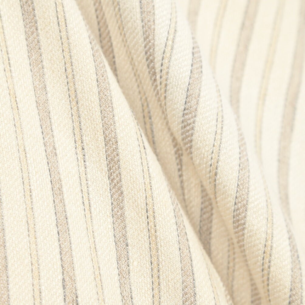 BERWICH “RETRO LONG” コットン混リネン ワンタックパンツ オフホワイト(ecru) 46 | GUARDAROBA MILANO OFFICIAL STORE