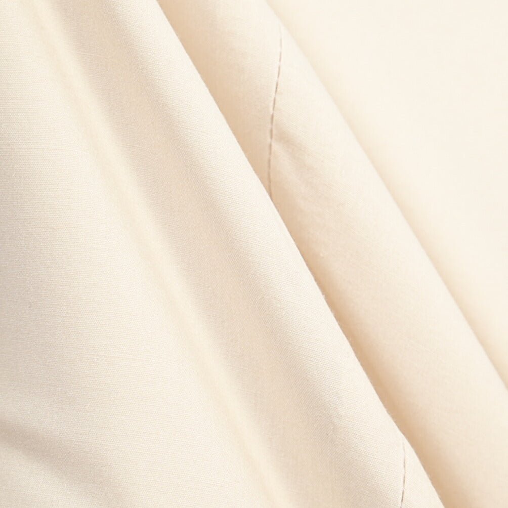 BERWICH “RETRO LONG” リヨセル混コットン ワンタックパンツ オフホワイト(ecru) 48 | GUARDAROBA MILANO OFFICIAL STORE