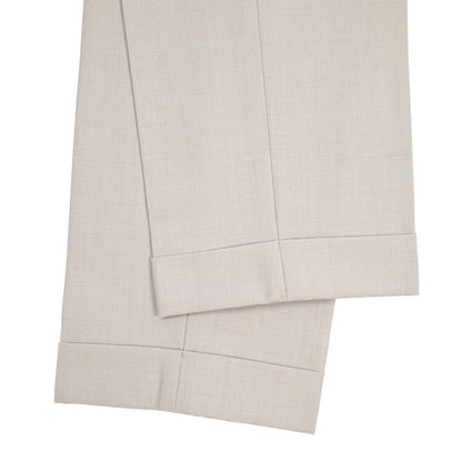 BERWICH “RETRO LONG” ストレッチウール ワンタックスラックス グレージュ(stone) 46 | GUARDAROBA MILANO OFFICIAL STORE