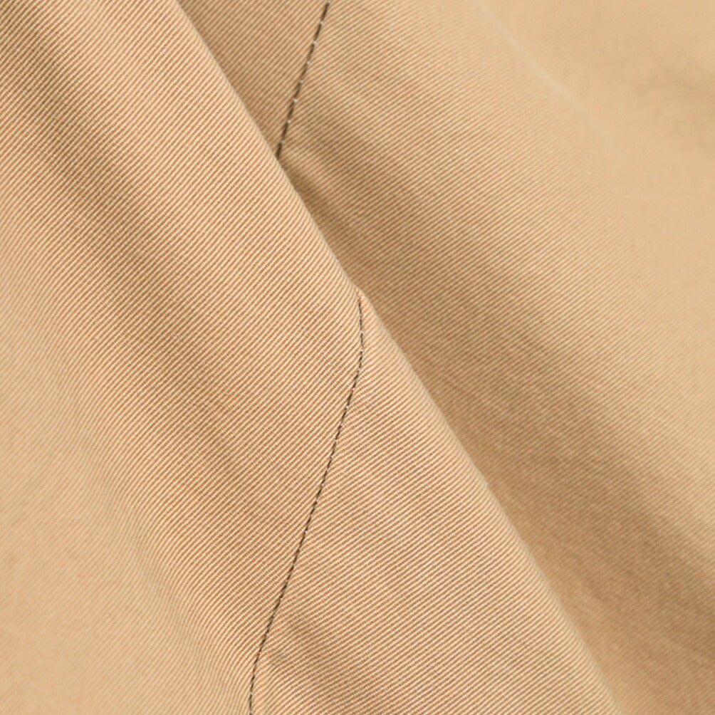 BERWICH “RETRO THECA 1P” コットン100% ワンタックチノパンツ (ソラーロ) ベージュ(khaki) 48 | GUARDAROBA MILANO OFFICIAL STORE