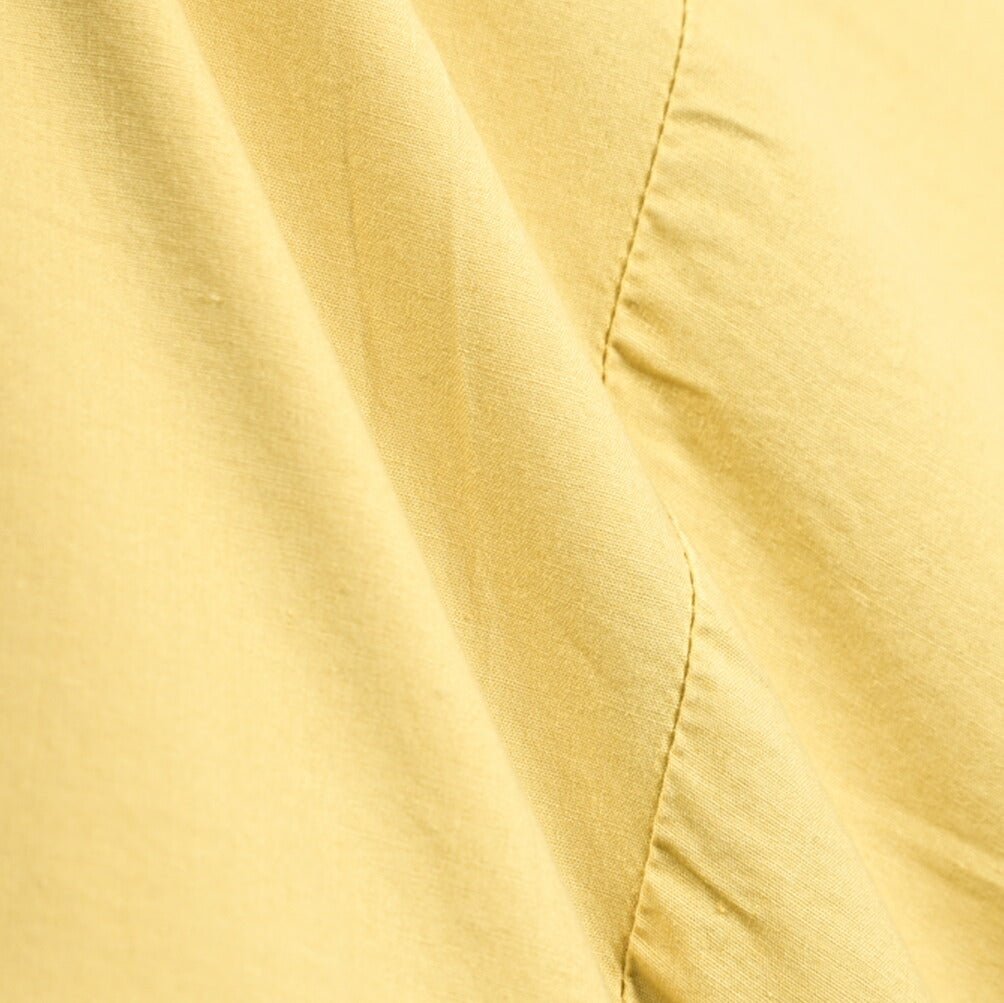 BERWICH "RETRO THECA" リヨセル混コットン ワンタックパンツ イエロー(lime4673) 50 | GUARDAROBA MILANO OFFICIAL STORE