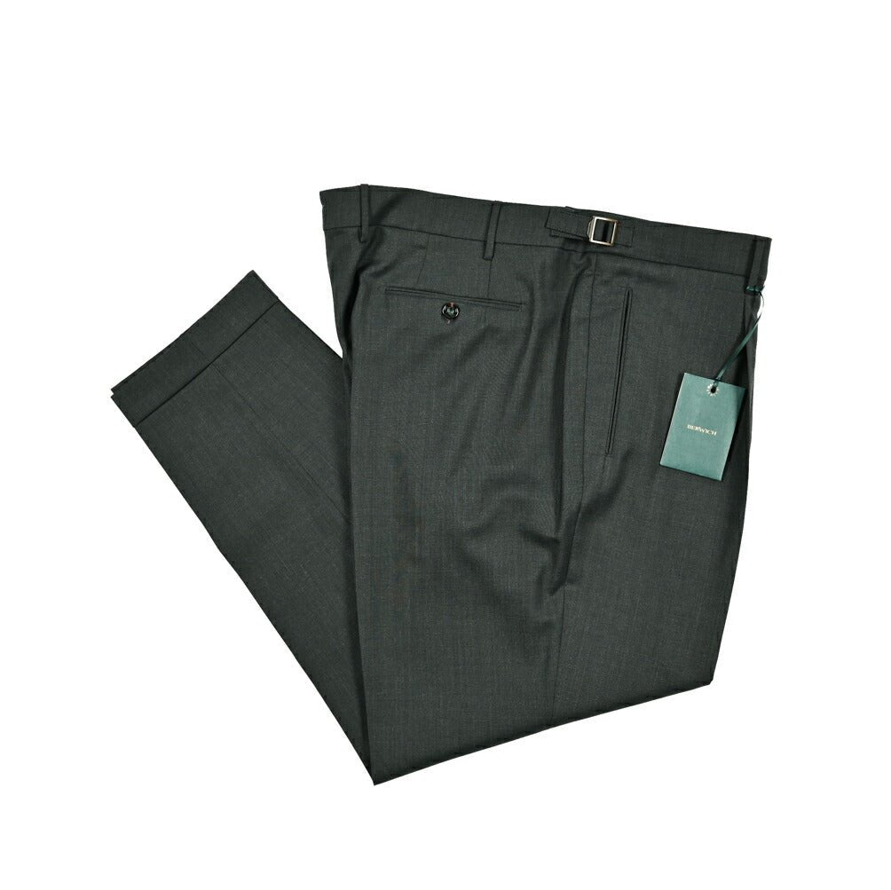 BERWICH RETROLONG トロピカルウール100% ワンタックスラックス｜422130｜GUARDAROBA MILANO OFFICIAL STORE