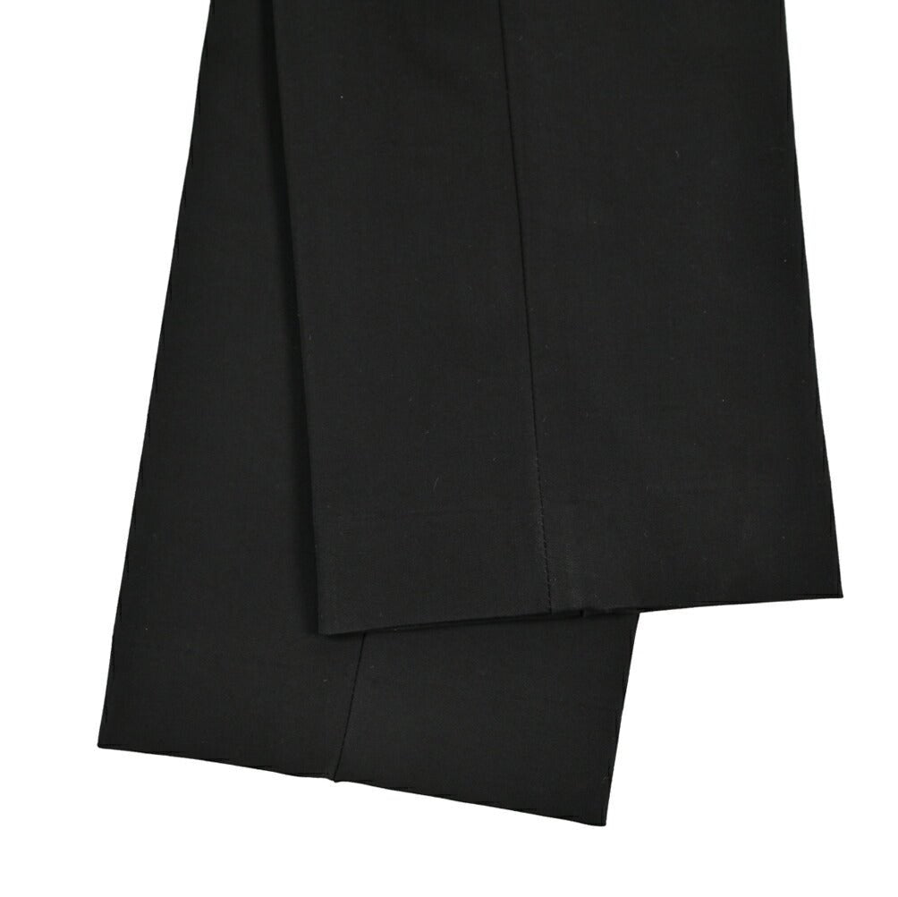 BERWICH "SC SLIM" ビスコース混 ノータックストレッチパンツ ブラック(black) 46 | GUARDAROBA MILANO OFFICIAL STORE