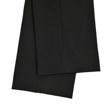 BERWICH "SC SLIM" ビスコース混 ノータックストレッチパンツ ブラック(black) 46 | GUARDAROBA MILANO OFFICIAL STORE