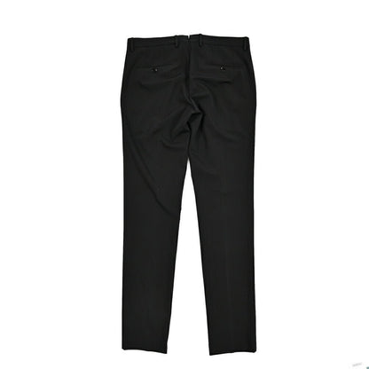 BERWICH "SC SLIM" ビスコース混 ノータックストレッチパンツ ブラック(black) 46 | GUARDAROBA MILANO OFFICIAL STORE