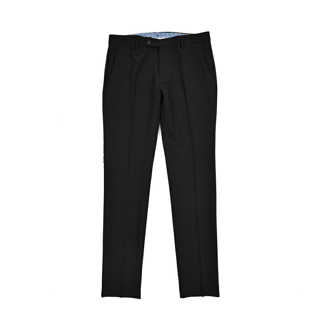 BERWICH "SC SLIM" ポリエステル混 ノータックストレッチパンツ ブラック(black) 46 | GUARDAROBA MILANO OFFICIAL STORE