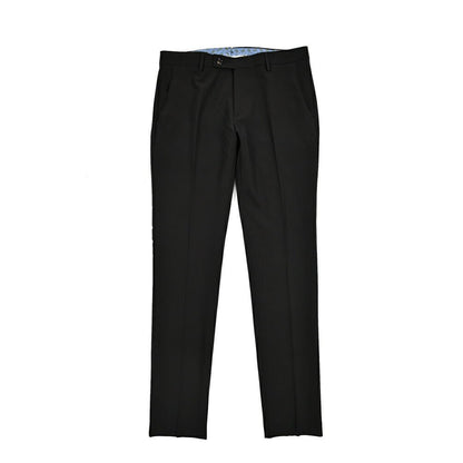 BERWICH "SC SLIM" ポリエステル混 ノータックストレッチパンツ ブラック(black) 46 | GUARDAROBA MILANO OFFICIAL STORE