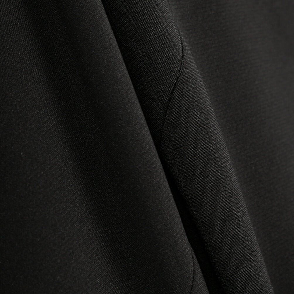 BERWICH "SC SLIM" ポリエステル混 ノータックストレッチパンツ ブラック(black) 46 | GUARDAROBA MILANO OFFICIAL STORE