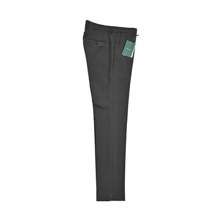 BERWICH "SC SLIM" ビスコース混 ノータックストレッチパンツ グレー(grey) 46 | GUARDAROBA MILANO OFFICIAL STORE