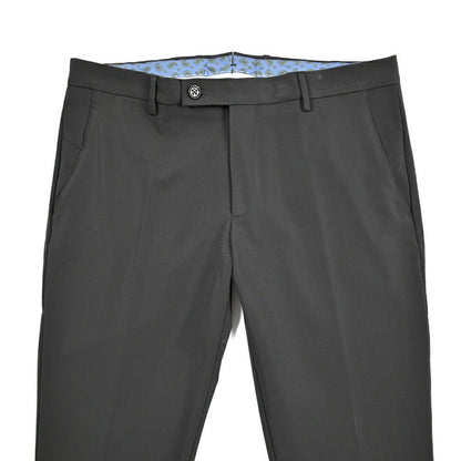 BERWICH "SC SLIM" ビスコース混 ノータックストレッチパンツ グレー(grey) 46 | GUARDAROBA MILANO OFFICIAL STORE