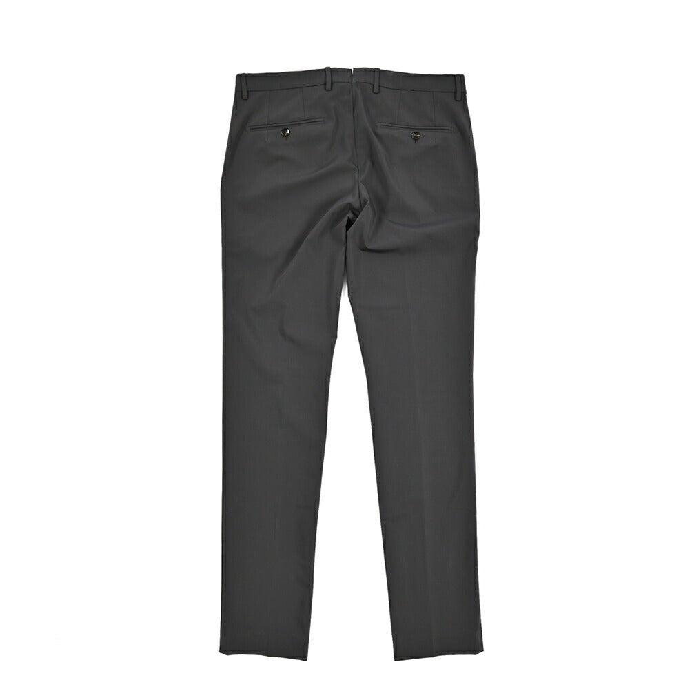 BERWICH "SC SLIM" ビスコース混 ノータックストレッチパンツ グレー(grey) 46 | GUARDAROBA MILANO OFFICIAL STORE