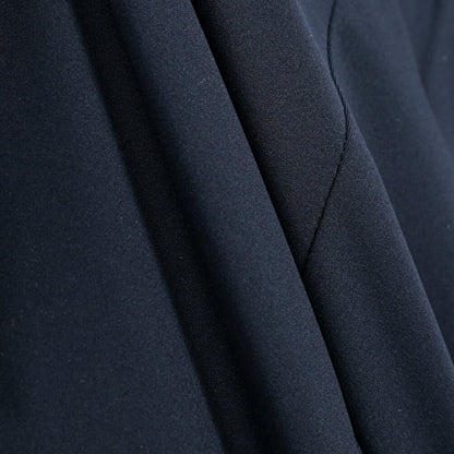 BERWICH "SC SLIM" ストレッチナイロン ノータックパンツ ネイビー(navy) 48 | GUARDAROBA MILANO OFFICIAL STORE