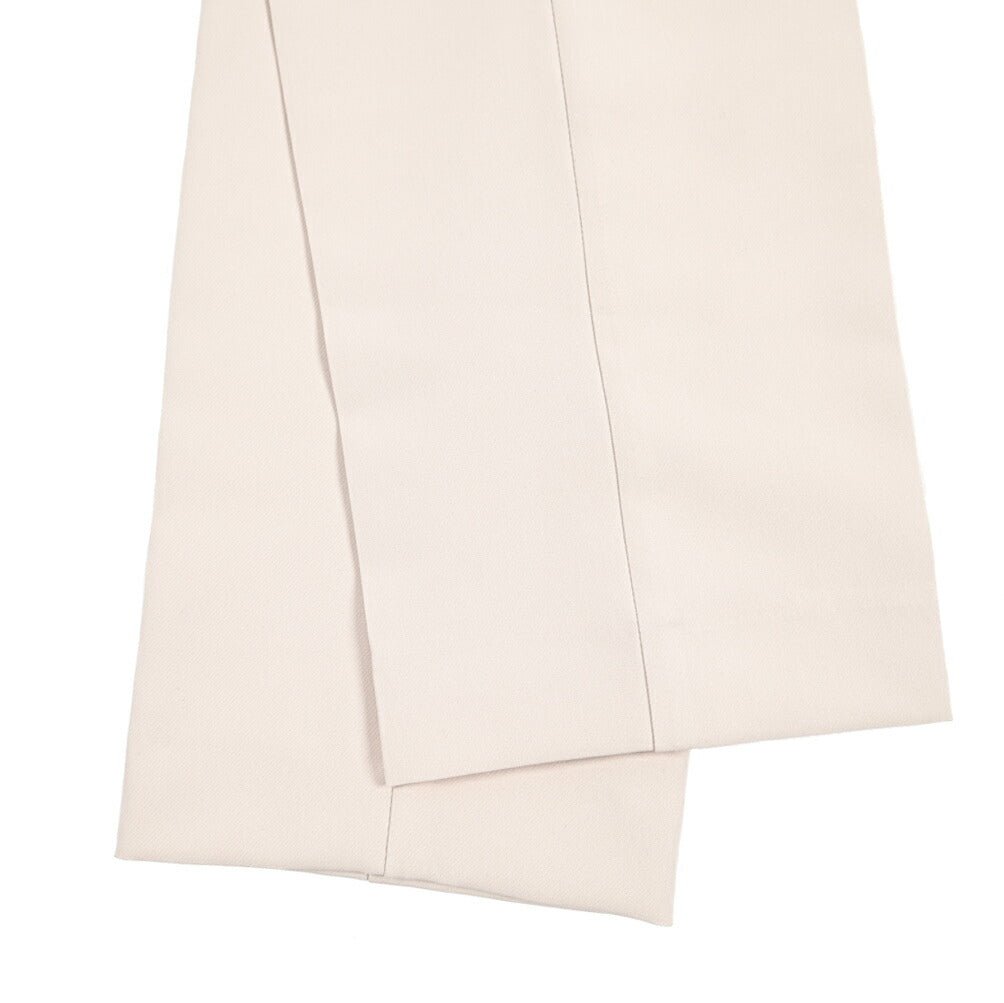 BERWICH "SC SLIM" スラックス ノータック パンツ ポリエステル ストレッチ オフホワイト(cream) 46 | GUARDAROBA MILANO OFFICIAL STORE