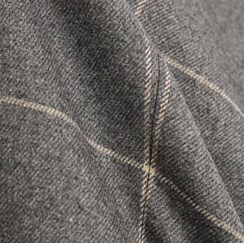 BERWICH “SC SLIM” ストレッチコットン ノータックパンツ グレー(grey) 46 | GUARDAROBA MILANO OFFICIAL STORE